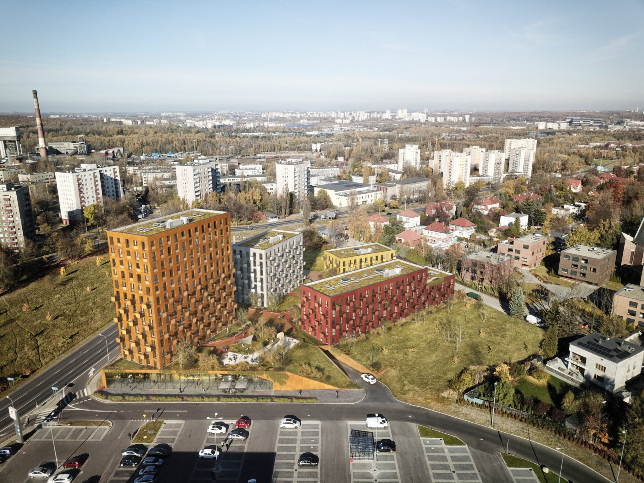 PARKOWA – ZESPÓŁ MIESZKALNY WIELORODZINNY 1
