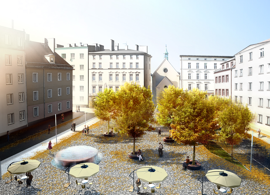 MAŁY RYNEK I PLAC ŚW. SEBASTIANA W OPOLU