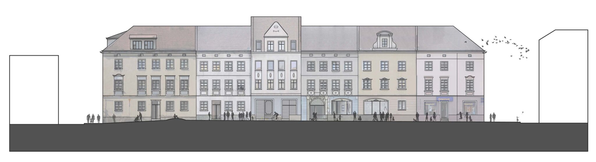 MAŁY RYNEK I PLAC ŚW. SEBASTIANA W OPOLU