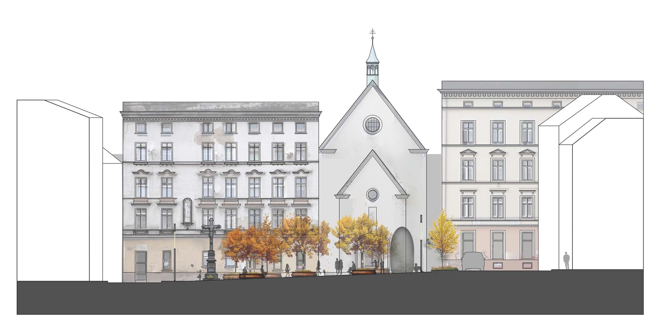 MAŁY RYNEK I PLAC ŚW. SEBASTIANA W OPOLU